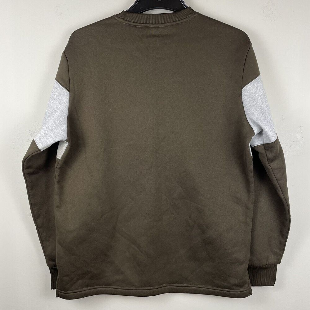 Cleveland Browns Sweatshirt‎ Medium NFL Team Apparel Brown Gray Crewneck Fleece - Picture 3 of 8